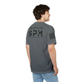 Load image into Gallery viewer, SPM Defense Evaluator Tactical Tee — American Flag Sleeve Military-Inspired Shirt
