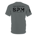 Load image into Gallery viewer, SPM Defense Evaluator Tactical Tee — American Flag Sleeve Military-Inspired Shirt
